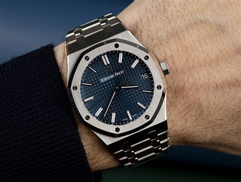 audemars piguet royal oak blue gold|Audemars Piguet royal oak donna.